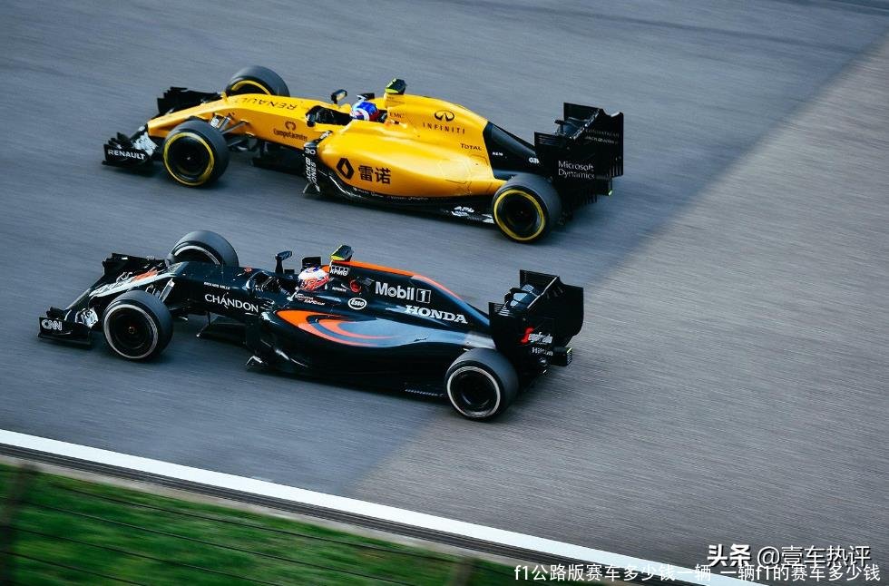 f1公路版赛车多少钱一辆  一辆f1的赛车多少钱 
