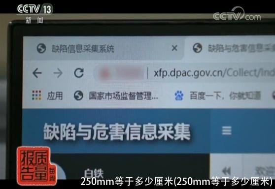 250mm等于多少厘米(250mm等于多少厘米)