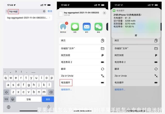 苹果手机怎么充电对电池好(苹果手机怎么充电对电池好)
