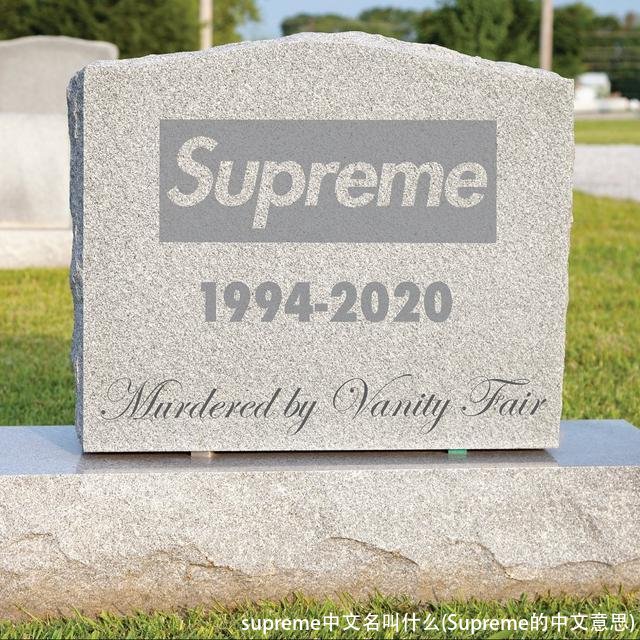 supreme中文名叫什么(Supreme的中文意思)