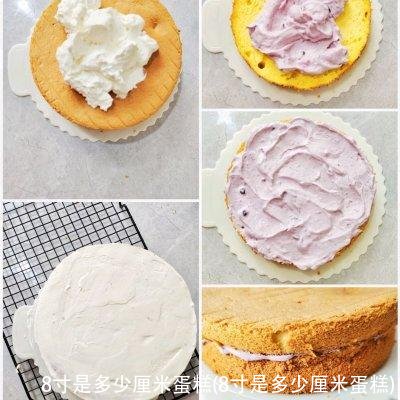 8寸是多少厘米蛋糕(8寸是多少厘米蛋糕)