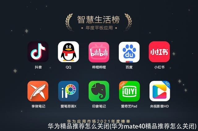 华为精品推荐怎么关闭(华为mate40精品推荐怎么关闭)