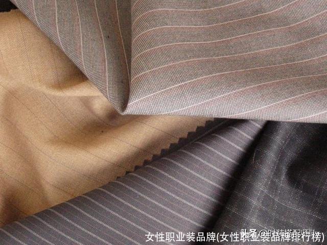 女性职业装品牌(女性职业装品牌排行榜)