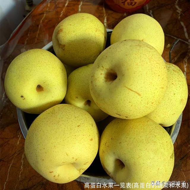 高蛋白水果一览表(高蛋白的蔬菜和水果)