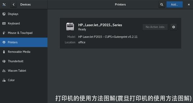打印机的使用方法图解(震旦打印机的使用方法图解)