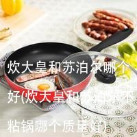 炊大皇和苏泊尔哪个好(炊大皇和苏泊尔不粘锅哪个质量好)