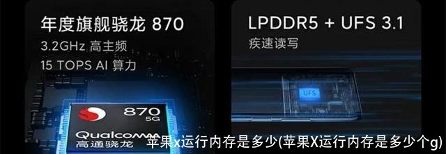 苹果x运行内存是多少(苹果X运行内存是多少个g)