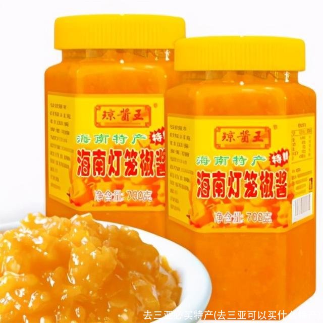 去三亚必买特产(去三亚可以买什么特产)