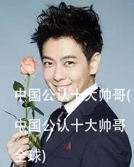 中国公认十大帅哥(中国公认十大帅哥 全球)