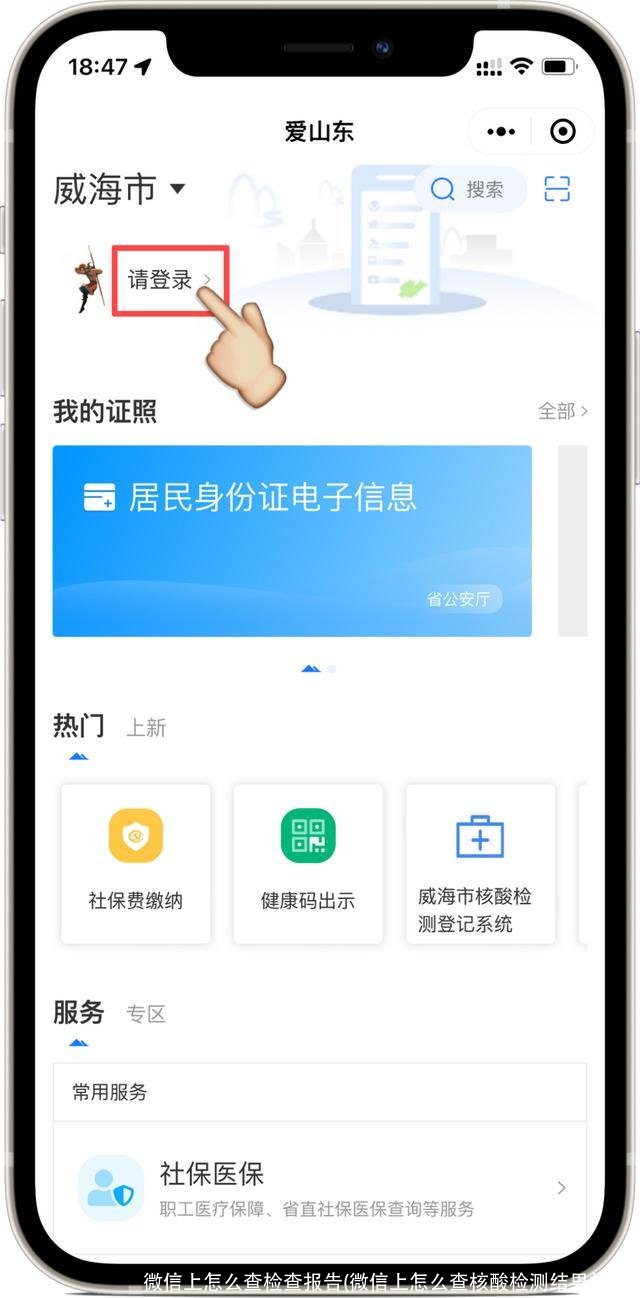 微信上怎么查检查报告(微信上怎么查核酸检测结果报告)