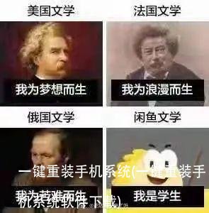 一键重装手机系统(一键重装手机系统软件下载)