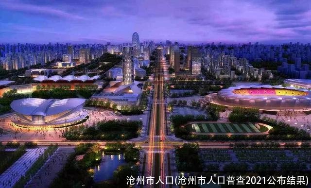 沧州市人口(沧州市人口普查2021公布结果)