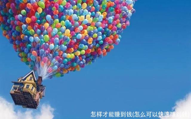 怎样才能赚到钱(怎么可以快速赚到钱)