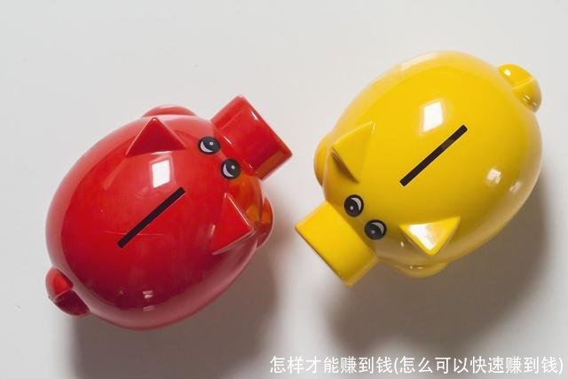 怎样才能赚到钱(怎么可以快速赚到钱)