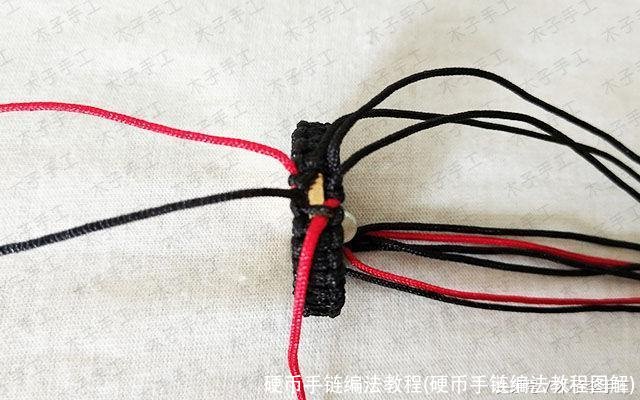 硬币手链编法教程(硬币手链编法教程图解)