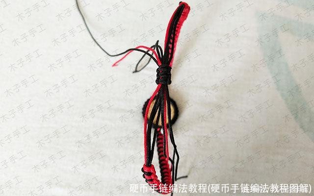 硬币手链编法教程(硬币手链编法教程图解)