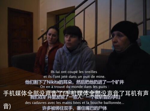 手机媒体全部没声音了(手机媒体全部没声音了耳机有声音)