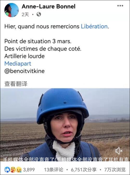 手机媒体全部没声音了(手机媒体全部没声音了耳机有声音)