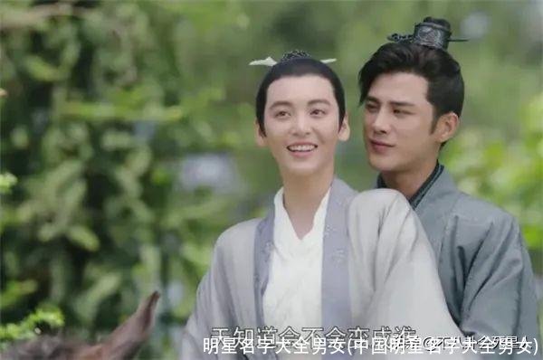 明星名字大全男女(中国明星名字大全男女)