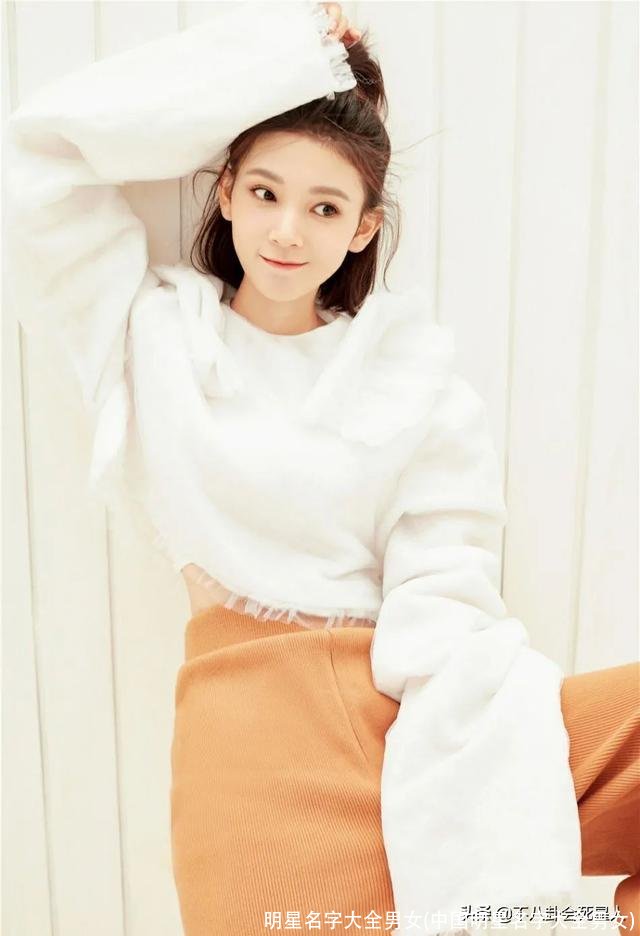 明星名字大全男女(中国明星名字大全男女)