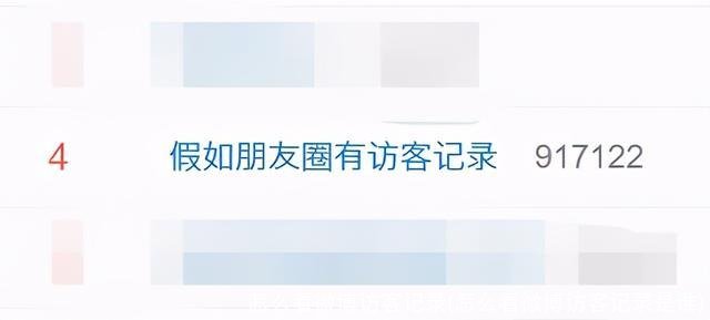 怎么看微博访客记录(怎么看微博访客记录是谁)