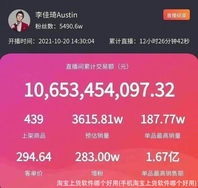 淘宝上货软件哪个好用(手机淘宝上货软件哪个好用)