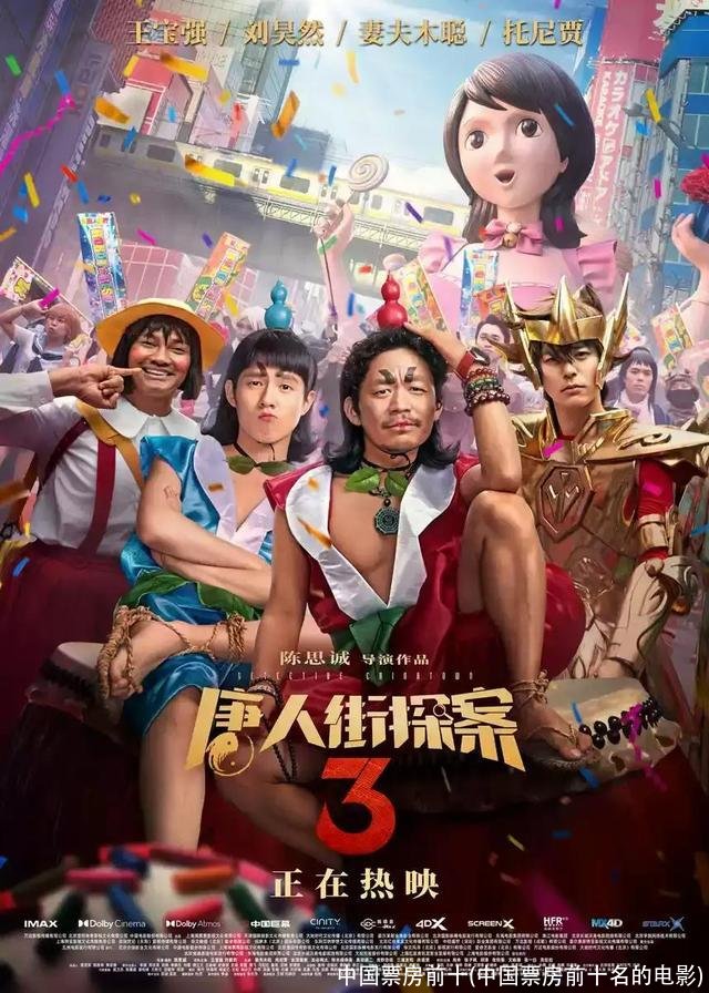 中国票房前十(中国票房前十名的电影)