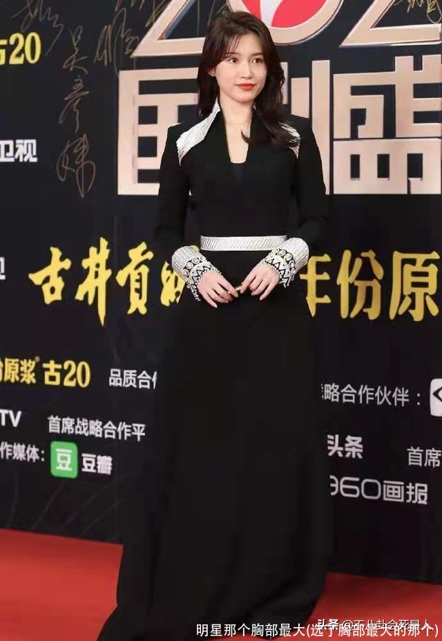 明星那个胸部最大(选了胸部最大的那个)