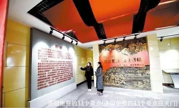 洛阳免费的33个景点(洛阳免费的33个景点应天门)