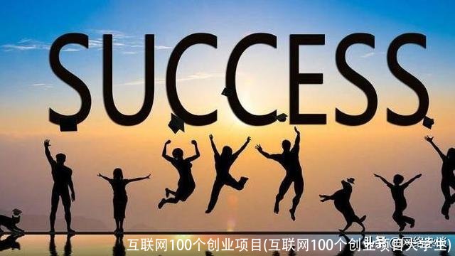 互联网100个创业项目(互联网100个创业项目大学生)