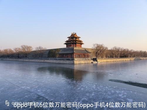 oppo手机6位数万能密码(oppo手机4位数万能密码)