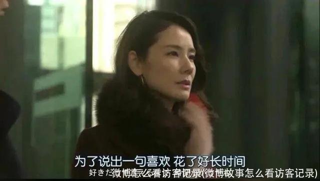 微博怎么看访客记录(微博故事怎么看访客记录)