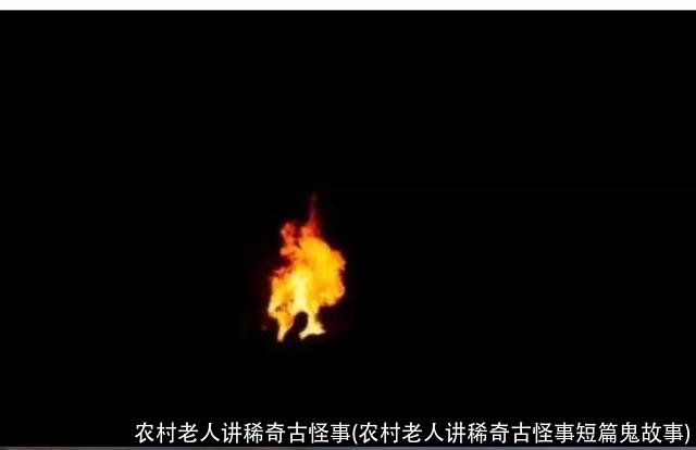 农村老人讲稀奇古怪事(农村老人讲稀奇古怪事短篇鬼故事)