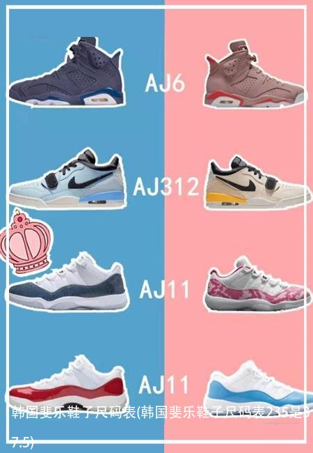 韩国斐乐鞋子尺码表(韩国斐乐鞋子尺码表235是37.5)