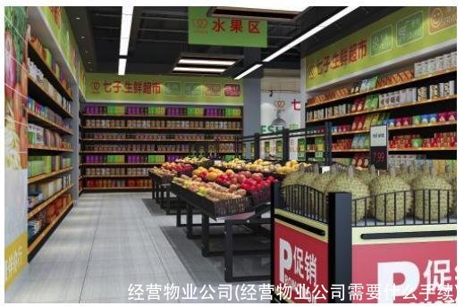 经营物业公司(经营物业公司需要什么手续)