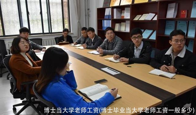 博士当大学老师工资(博士毕业当大学老师工资一般多少)