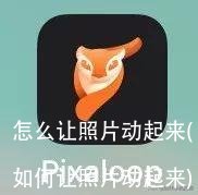 怎么让照片动起来(如何让照片动起来)