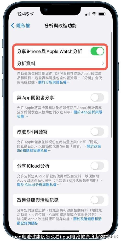 ipad电池健康度怎么看(ipad电池健康度怎么看14.6)