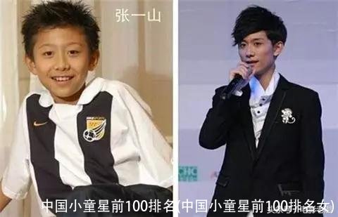 中国小童星前100排名(中国小童星前100排名女)