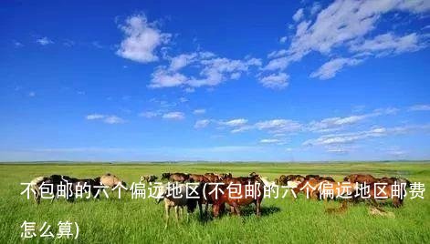 不包邮的六个偏远地区(不包邮的六个偏远地区邮费怎么算)