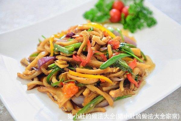 猪小肚的做法大全(猪小肚的做法大全家常)