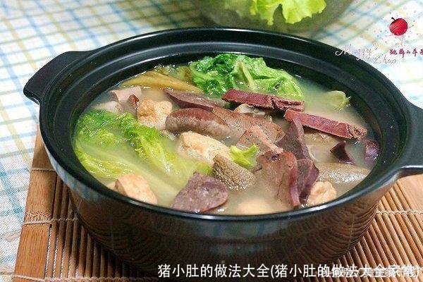 猪小肚的做法大全(猪小肚的做法大全家常)