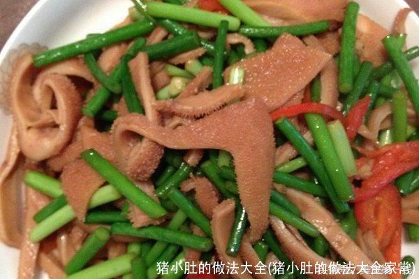 猪小肚的做法大全(猪小肚的做法大全家常)