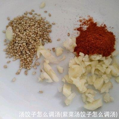 汤饺子怎么调汤(紫菜汤饺子怎么调汤)