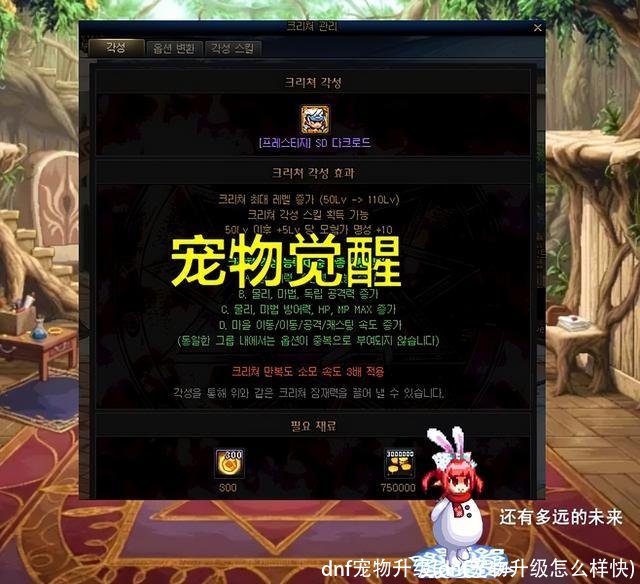 dnf宠物升级(dnf宠物升级怎么样快)