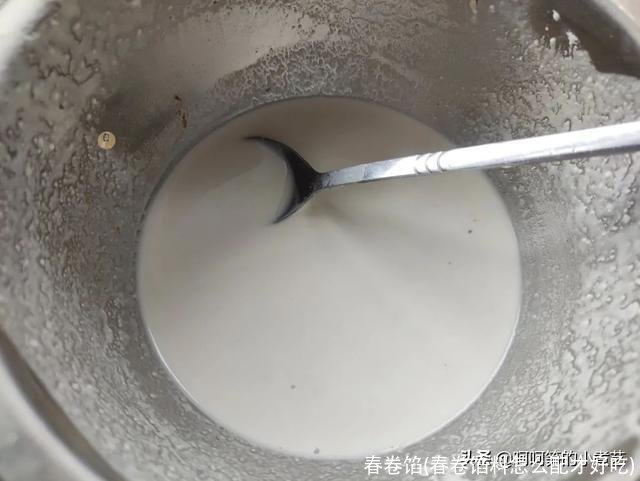 春卷馅(春卷馅料怎么配才好吃)