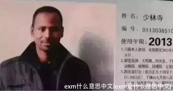 exm什么意思中文(exm是什么意思中文)