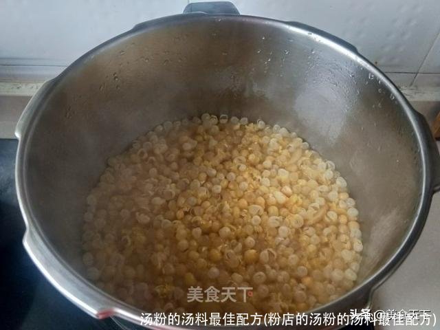 汤粉的汤料最佳配方(粉店的汤粉的汤料最佳配方)