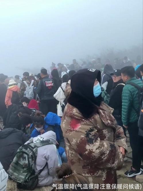 气温骤降(气温骤降注意保暖问候语)