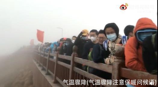 气温骤降(气温骤降注意保暖问候语)